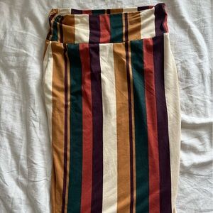 Striped Multicolor Skirt